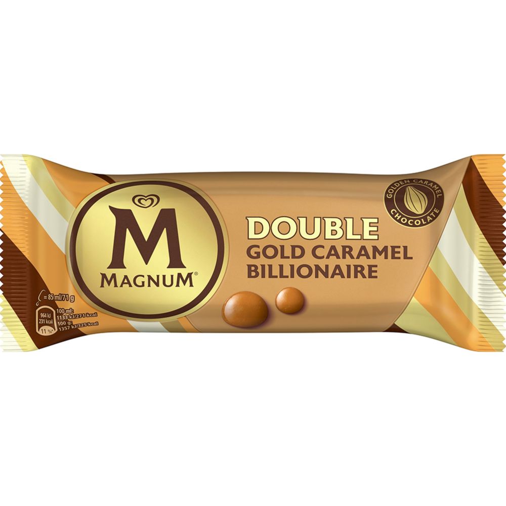 Magnum Double Gold Caramel Billionaire 85 ml