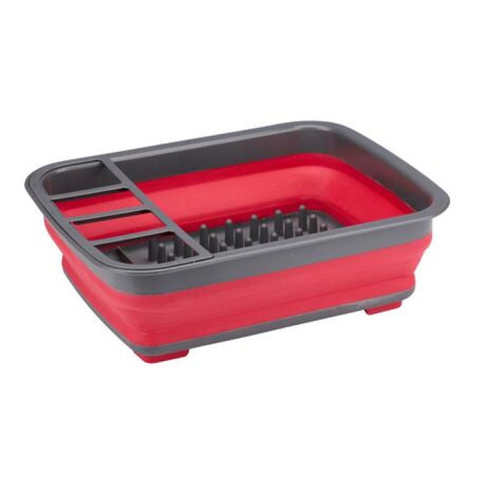 Kokoontaitettava astiankuivausteline