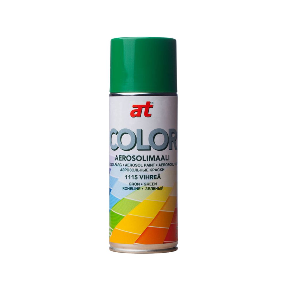 AT-Color aerosoolvärv, roheline, 400 ml