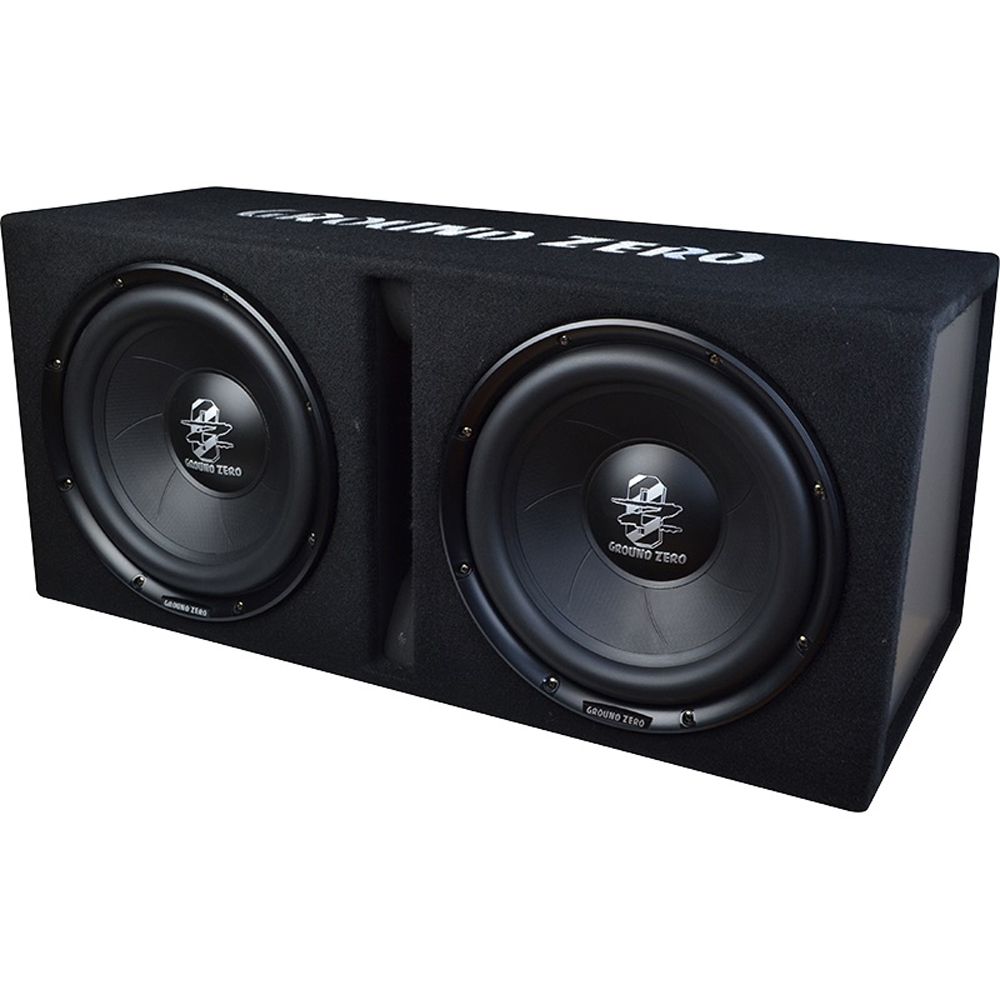 Ground Zero GZIB 2.30BR-ACT 2x12" korpusega aktiivbassikõlar