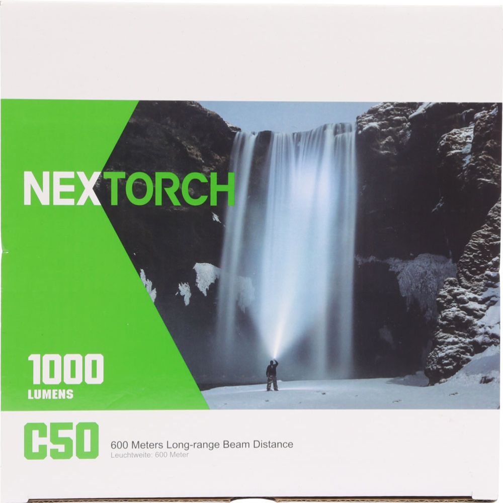 Nextorch C50 strålkastare 1000 lm