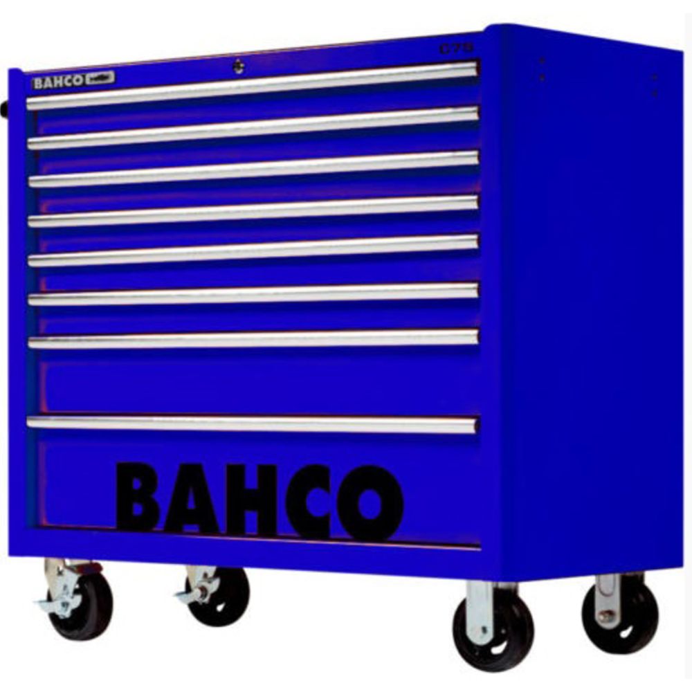 Bahco 1475KXL8BLUE työkaluvaunu C75 sininen 8 laatikkoa