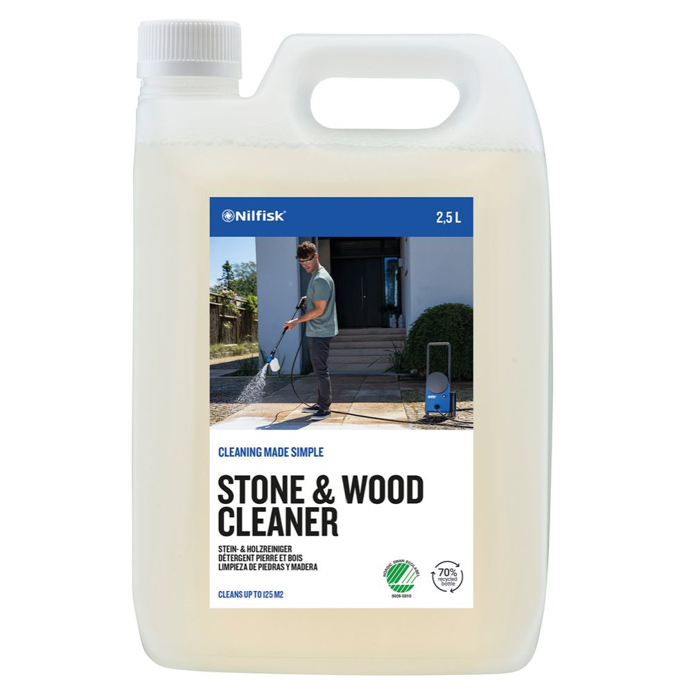 Nilfisk Stone & Wood Cleaner kivi- ja puupesuaine 2,5 l