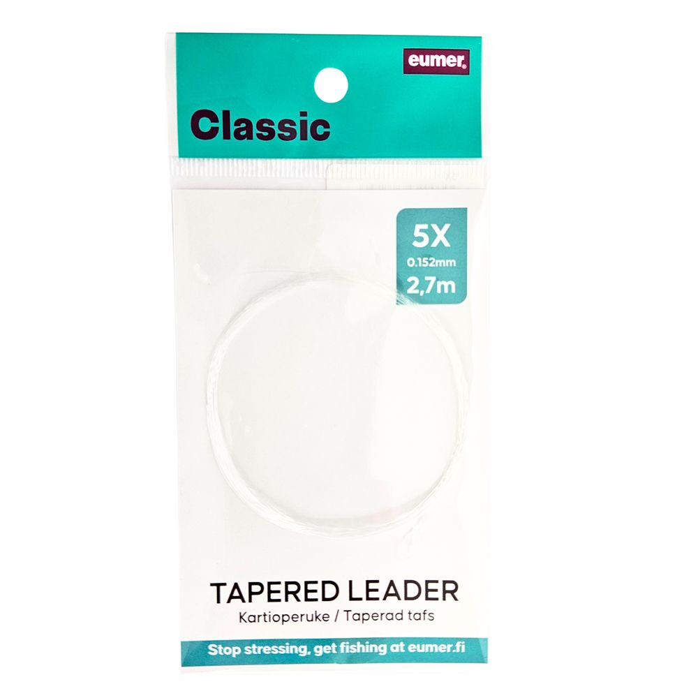 Eumer Classic taperad tafs i nylon 9'