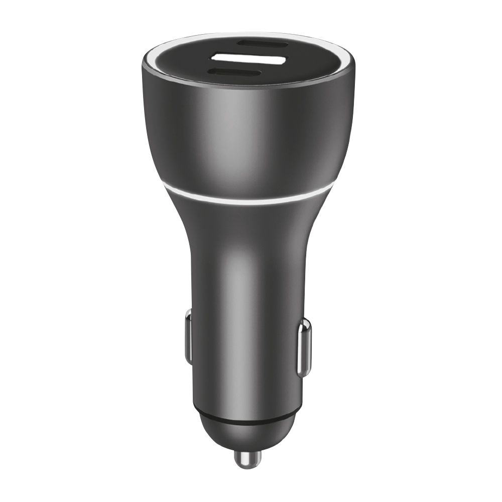 Cloudberry 9,0 A autolaadija, 2 x PD USB-C + 1 x USB-A, 130 W