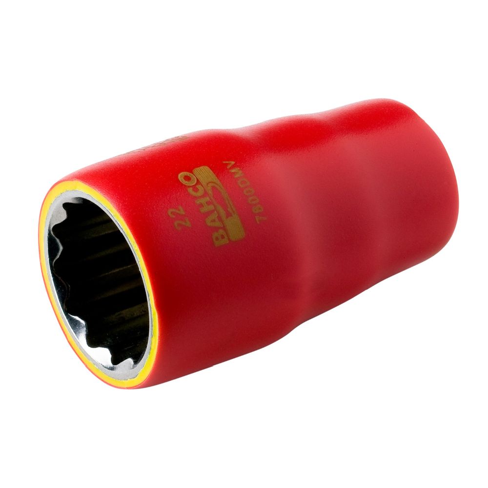 Bahco 7811DMV isolerad hylsnyckelsats 1/2" 1000 V 11 delar