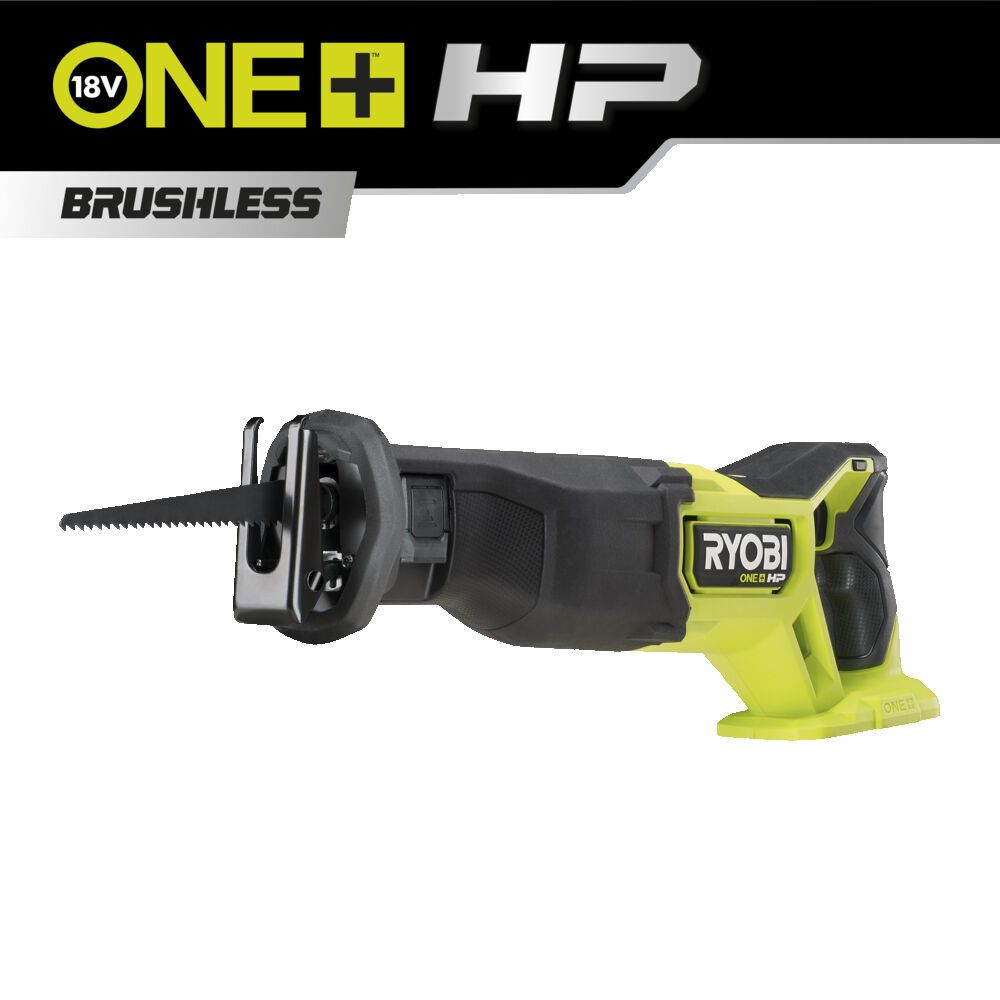 Ryobi ONE+ HP harjadeta akutiigersaag, RRS18X-0 korpus