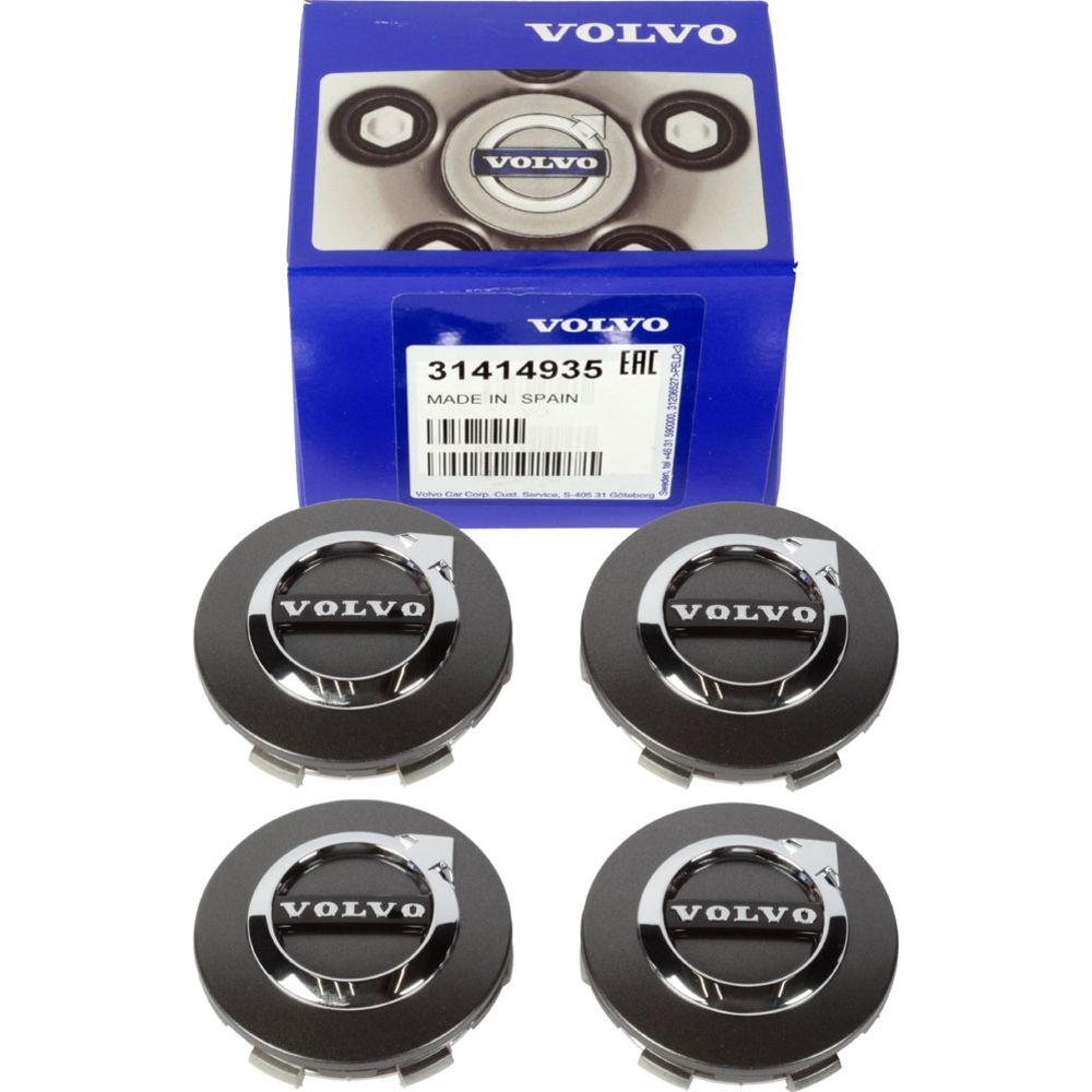 Vanteen keskiömerkkisarja Volvo hopea Ø64mm alkuperäinen