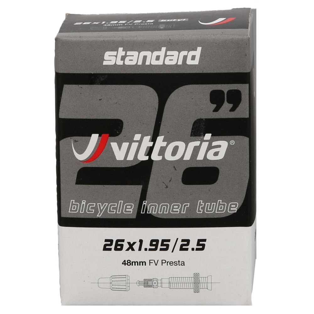 Vittoria polkupyörän sisärengas 26" 26x1.95/2.50 Presta-venttiilillä 48 mm