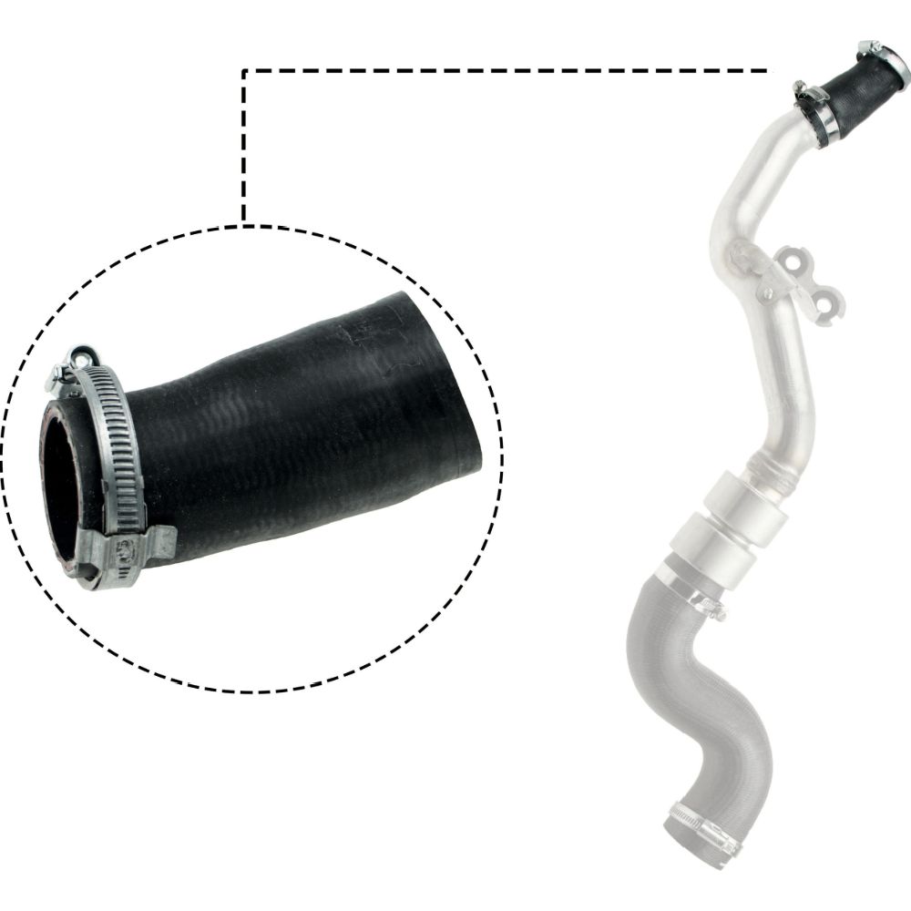 Insugsluftrör, turbo 30-01534