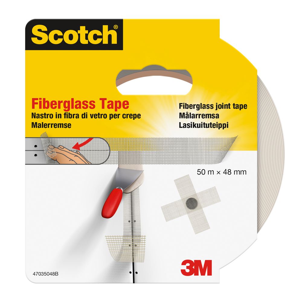 Scotch® glasfiberremsa 50 m x 48 mm