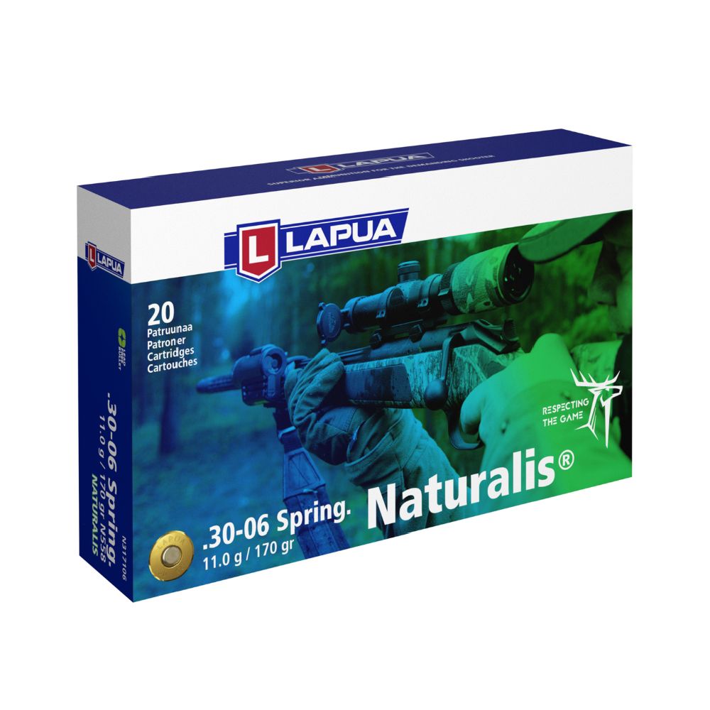 Lapua Naturalis .30-06 11 g / 170 gr 20 kpl