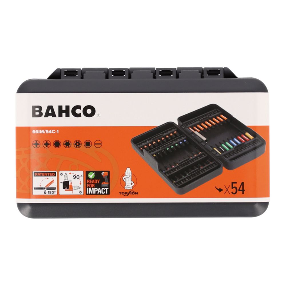 Bahco Impact 54-osaline otsakute komplekt