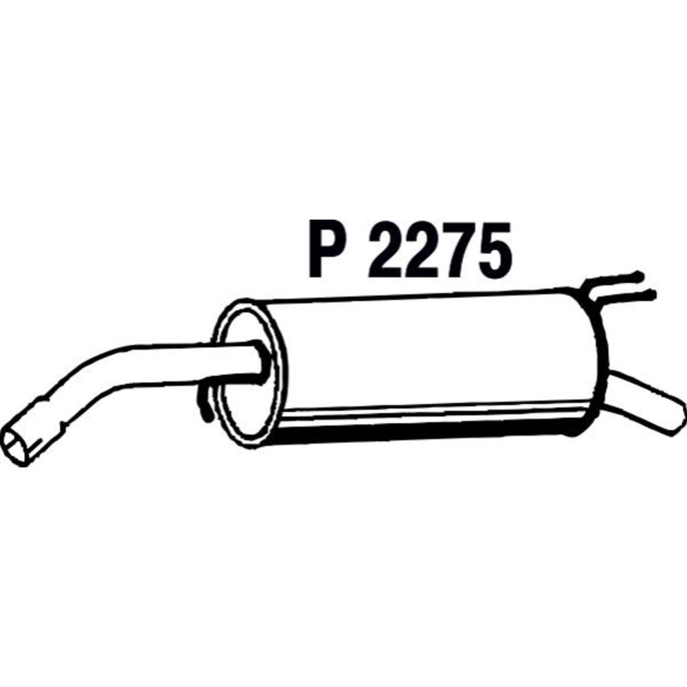 Takaäänenvaimentaja 14-02275