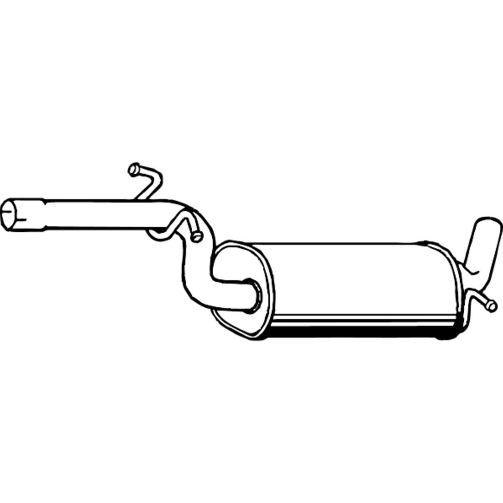 Mittljuddämpare 14-5510
