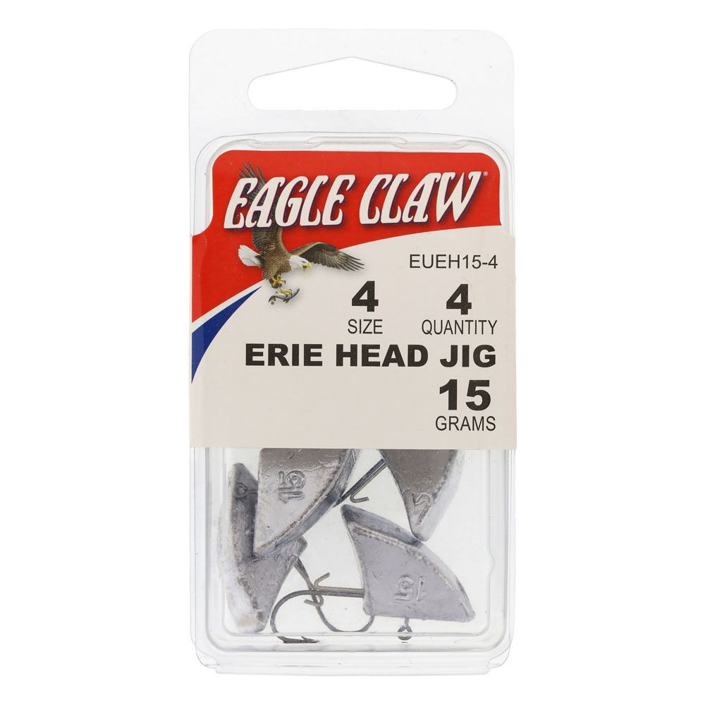 Eagle Claw Erie jiggskalle 4 st
