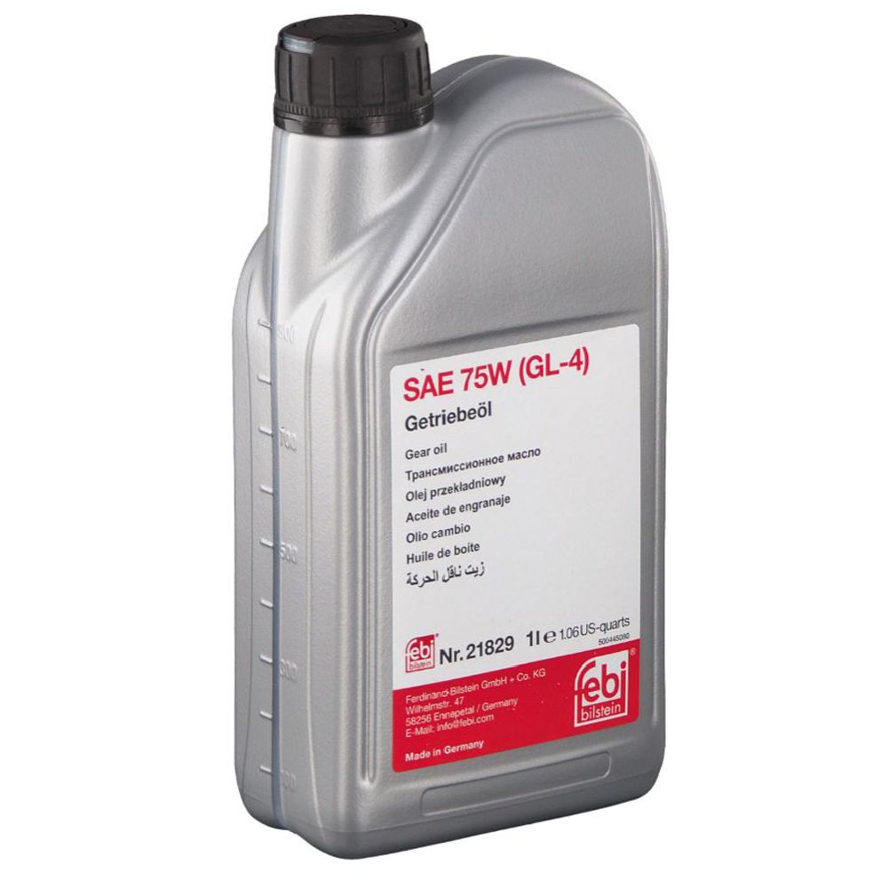 Febi 21829 Vaihteistoöljy keltainen SAE 75W (GL-4) 1 l