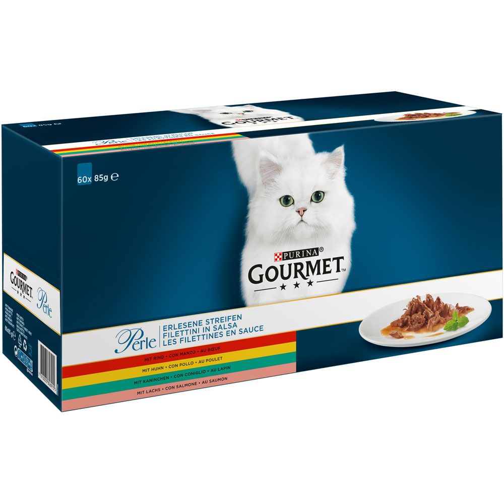 Gourmet Perle 60x85g Mini Filets kastikkeessa lajitelma