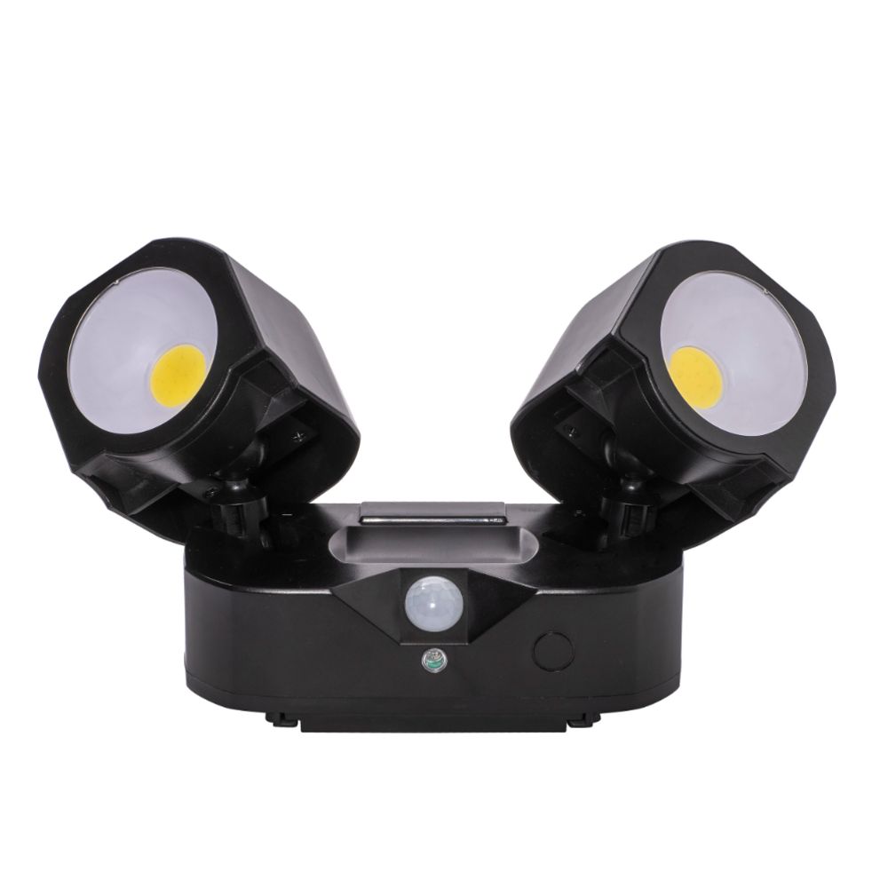 Airam LED-seinavalgusti liikumisanduriga 2 x 2 W 230 lm IP44 must