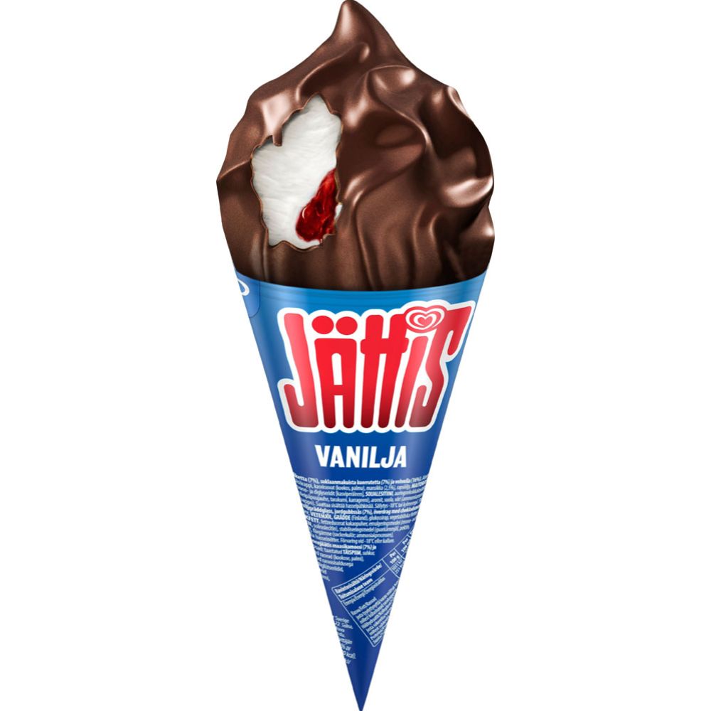Jättis Jäätelötuutti Vanilja 195 ml