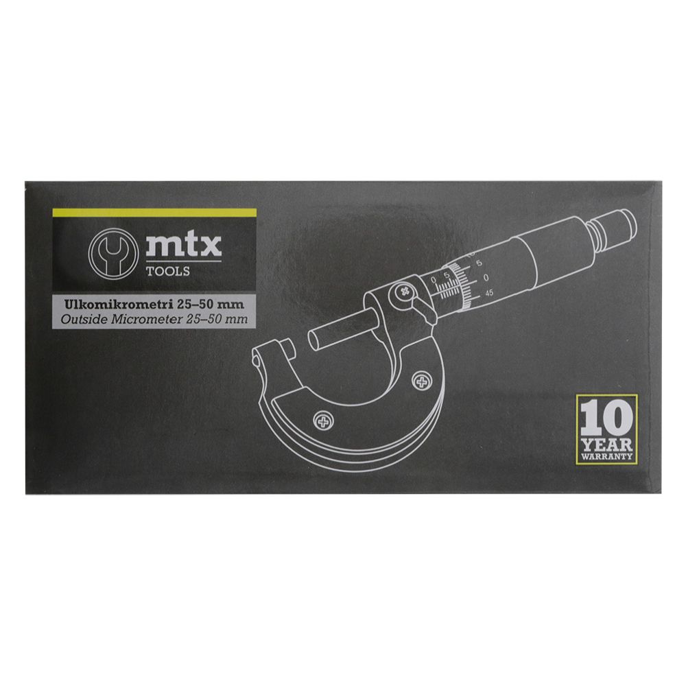 MTX Tools mikrometer yttre 25–50 mm