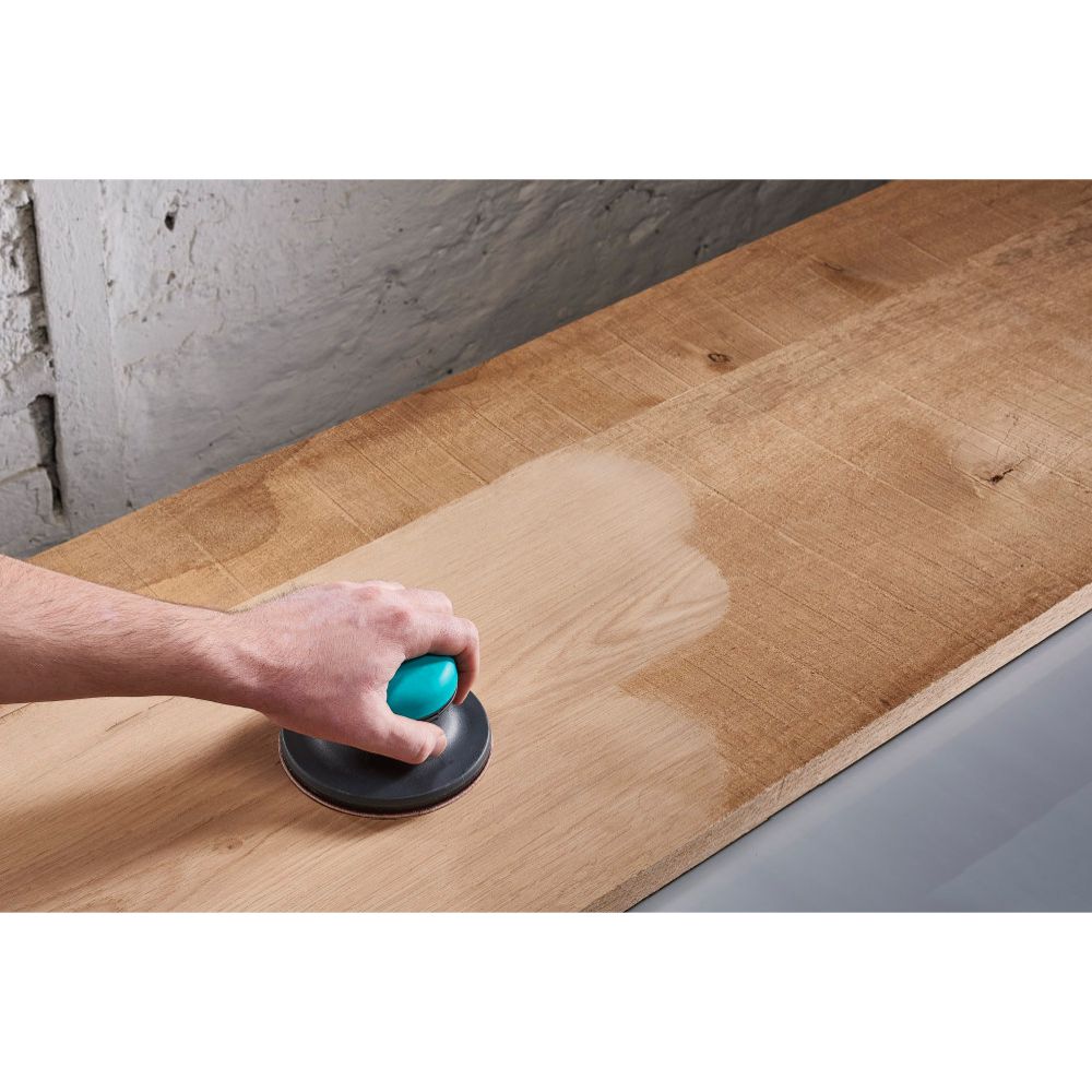 Wolfcraft® handstöd för slipning och polering 125 mm