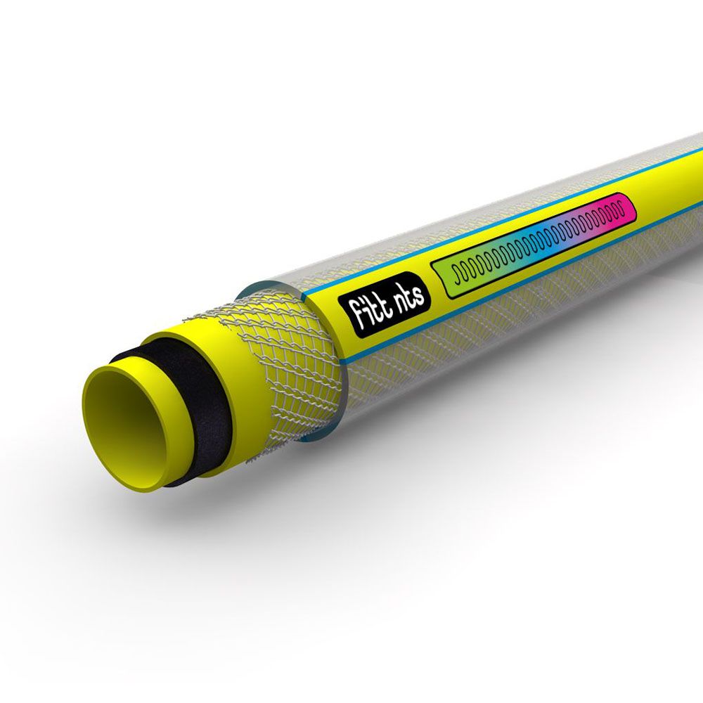 FITT NTS Yellow kiertymätön puutarhaletku 1/2" x 25 m
