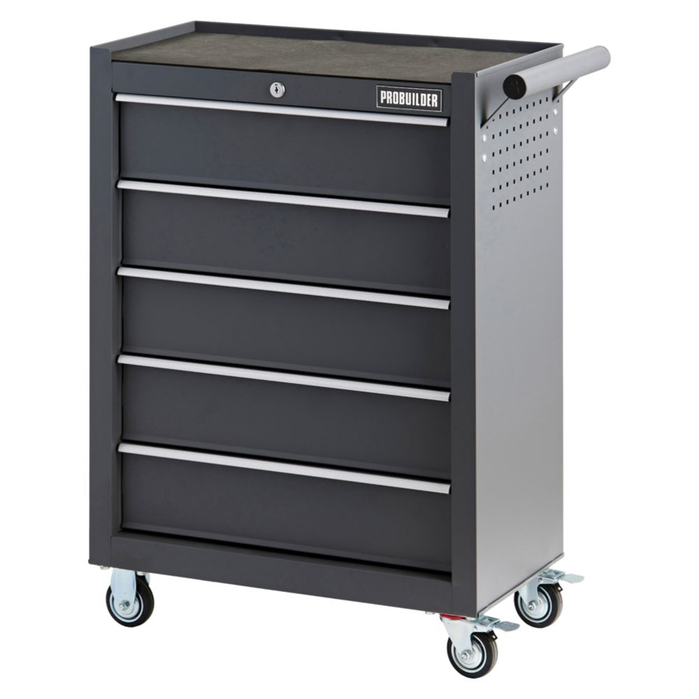 Probuilder työkaluvaunu 5 laatikkoa