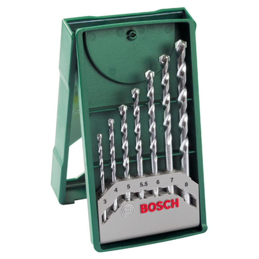 Bosch kiviporanteräsarja 3-8 mm 7 osaa