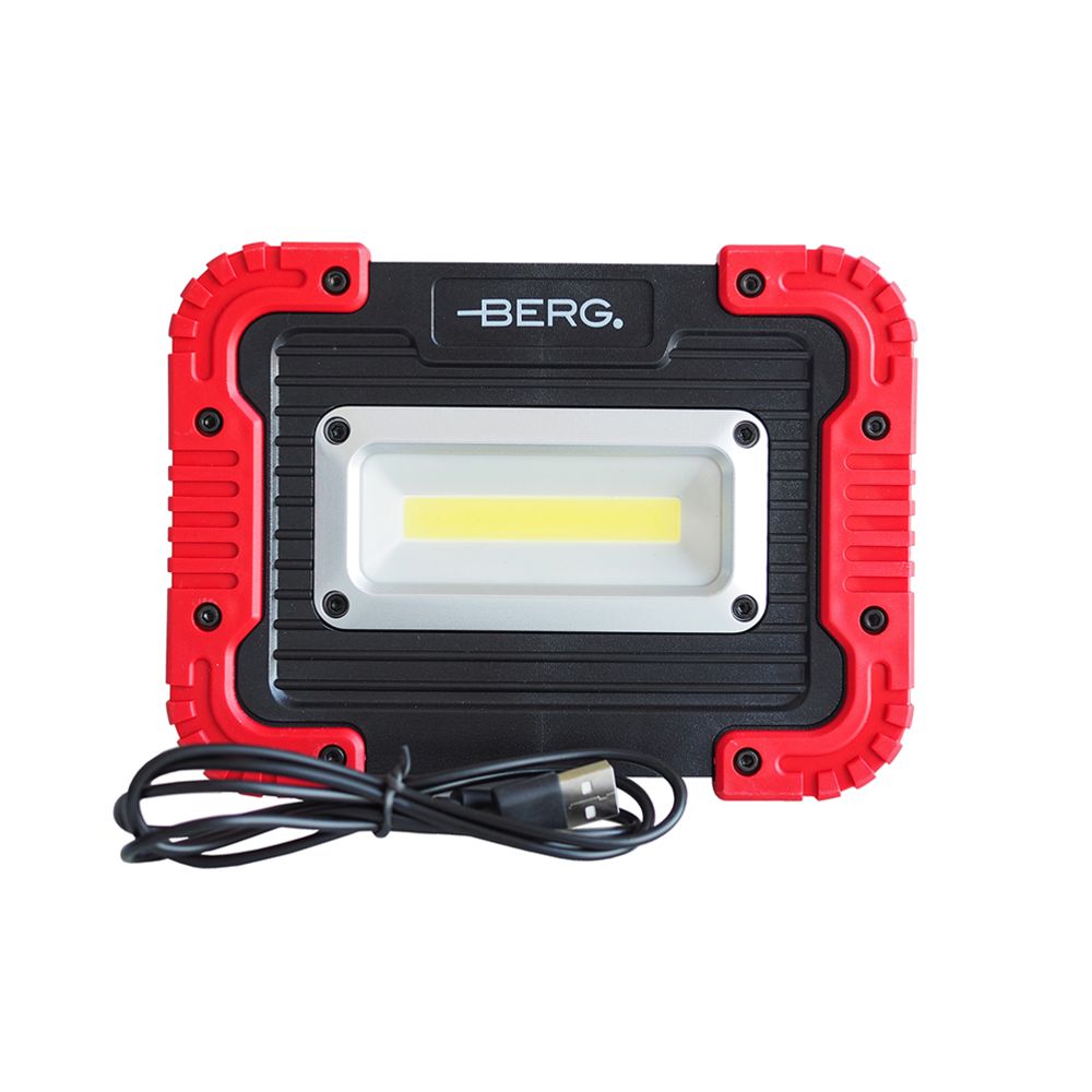 Berg COB-arbetslampa 10 W laddningsbar 1000 lm