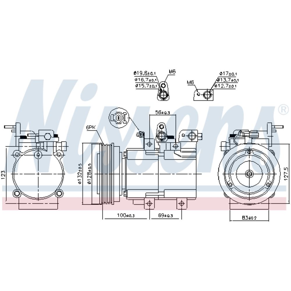 Ilmastointilaitteen kompressori 30-05204