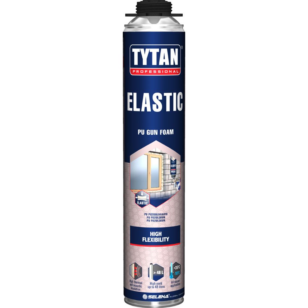 Tytan All Season Elastic uretaanivaahto "pistooli" 750 ml