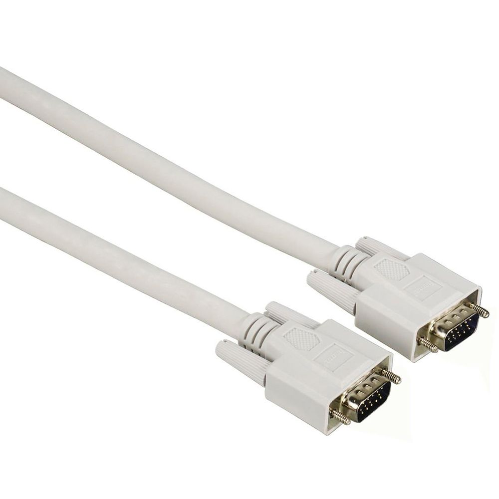 Hama Videokaapeli, VGA uros - VGA uros, 15-pin, Full-HD, 1,5 m