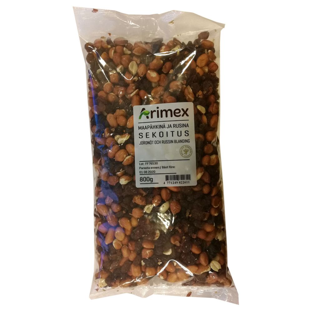 Arimex Maapähkinä ja Rusina 800 g