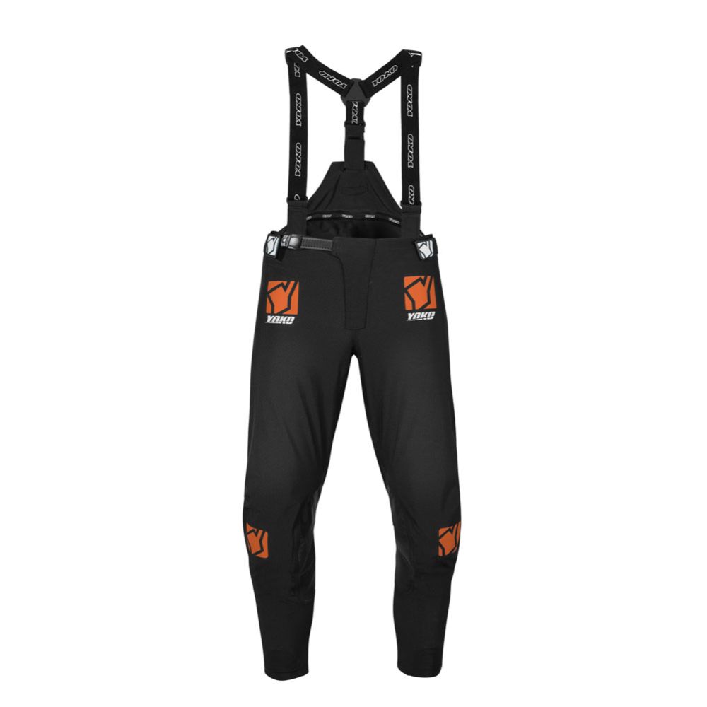 Yoko Skutsi winter ajohousut musta oranssi XS