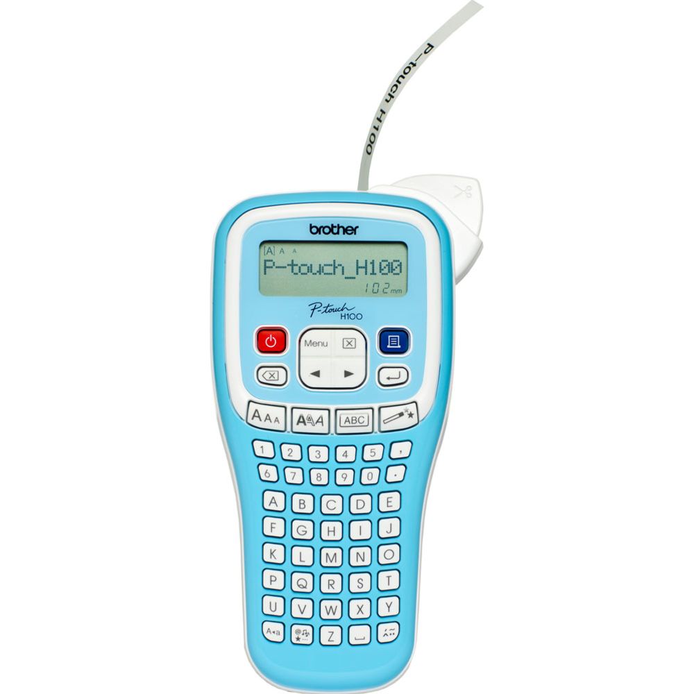 Brother PT-H100 märkmaskin, blå