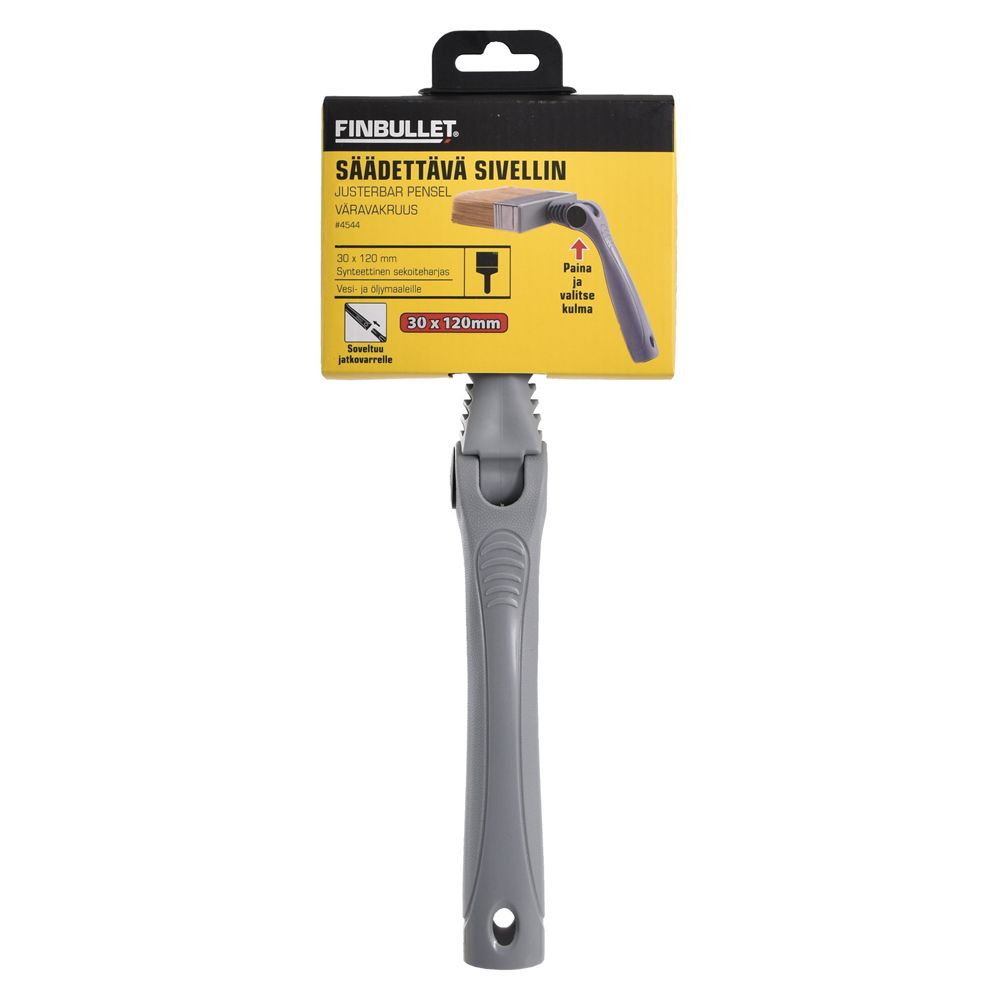 Finbullet justerbar pensel 30 x 120 mm