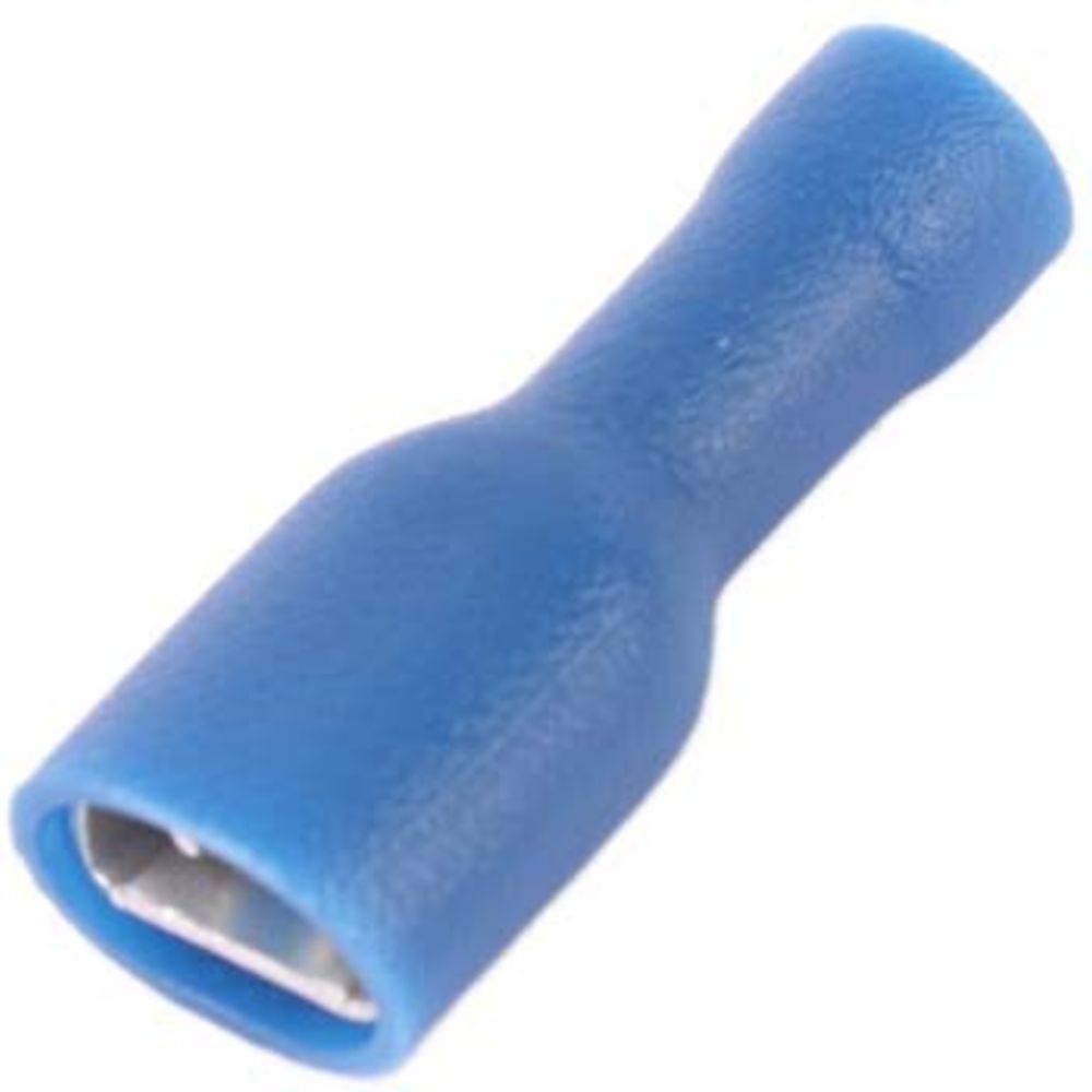 Flatstift isolerat blått hona 10 st.