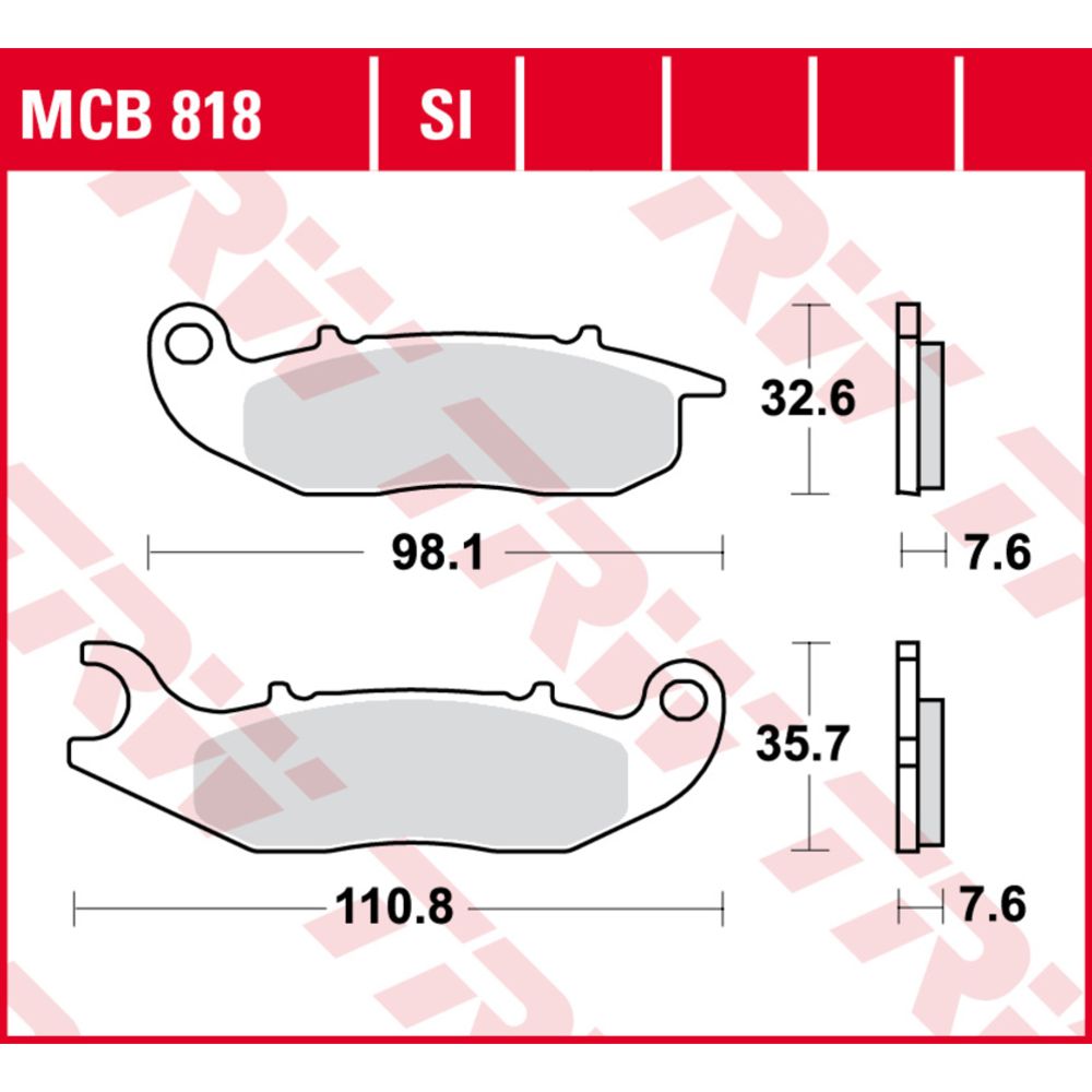 Piduriklotside komplekt 98-20159