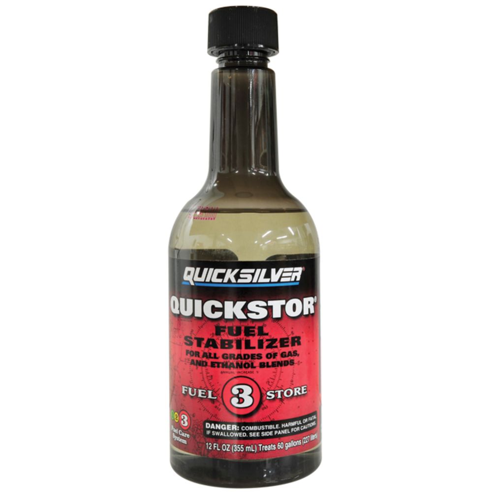 Quicksilver Quickstor bensiini säilituslisand, 355 ml