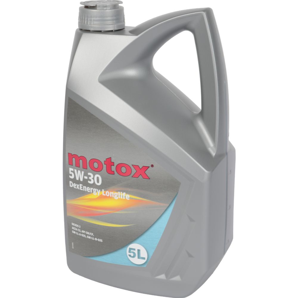 Motox DexEnergy Longlife‭ ‬5W-30‭ ‬motorolja‭ ‬5‭ ‬l