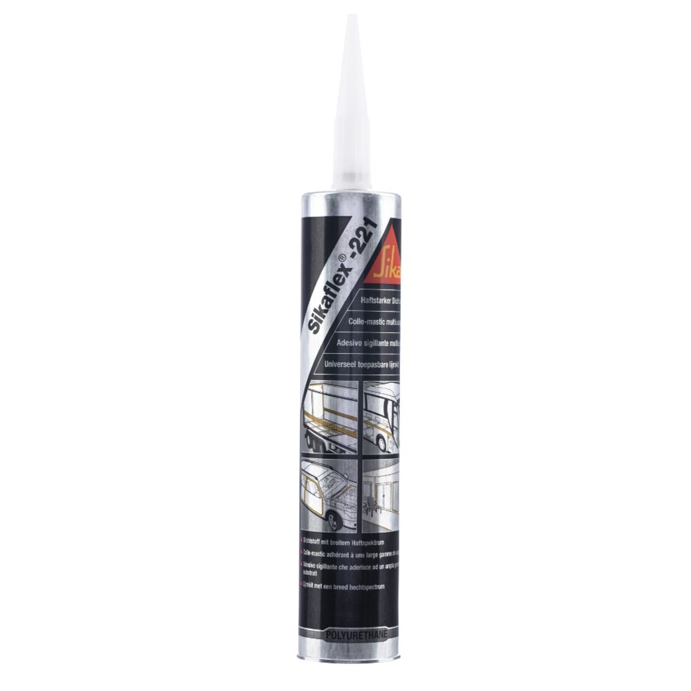 Sikaflex 221 tugev liim- ja tihendusmass, hall, 300 ml