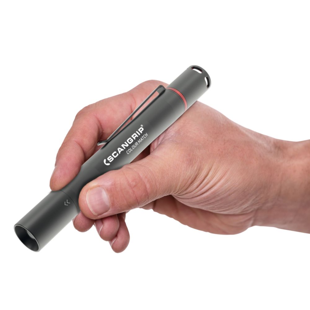 Scangrip Matchpen R LED-taskulamp värvipindade kontrollimiseks, laetav, 100 lm