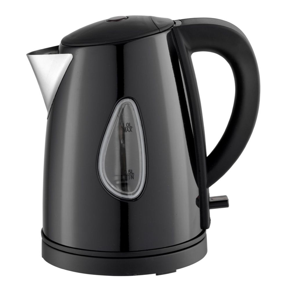 Prego vedenkeitin 1,0 L 2000 W, musta
