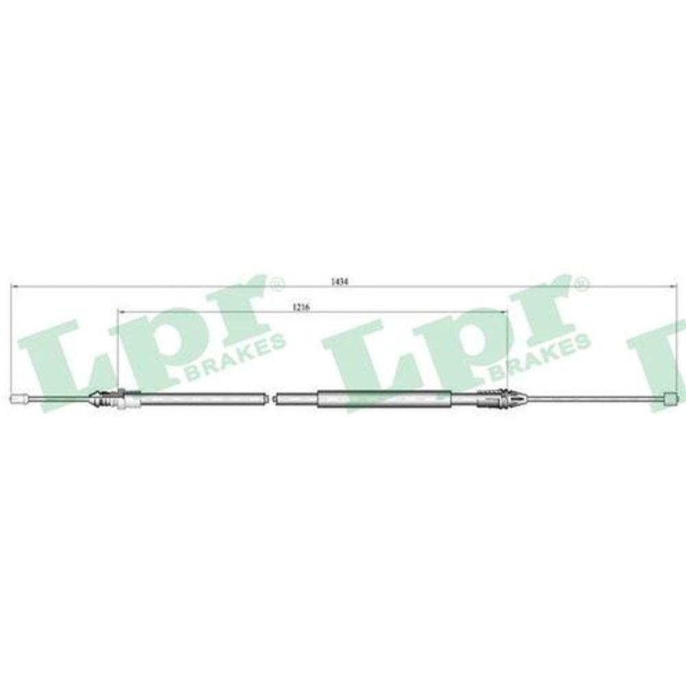 Käsijarruvaijeri 24-7524