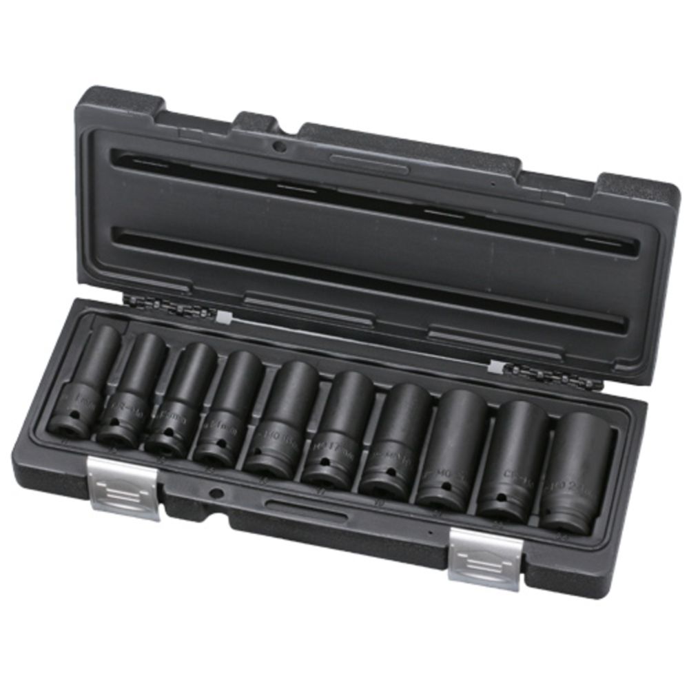 MTX Tools jõupadrunite komplekt 1/2" 10 osa