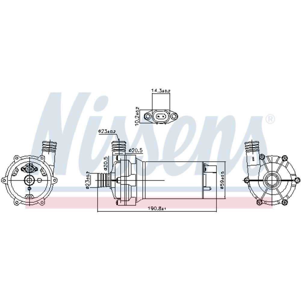 Vesipumppu 30-03600