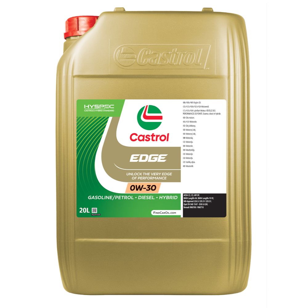 Castrol Edge FST-TI 0W-30 20 l moottoriöljy