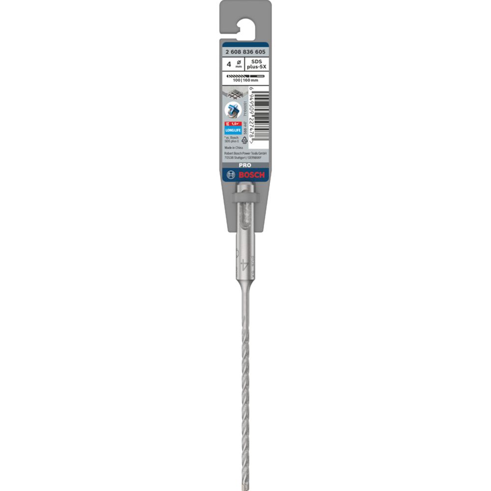 Bosch poravasaranterä SDS plus-5X