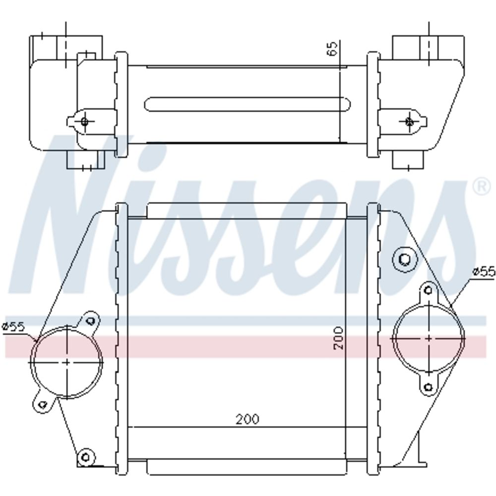 Kompressoriõhu radiaator 30-00075